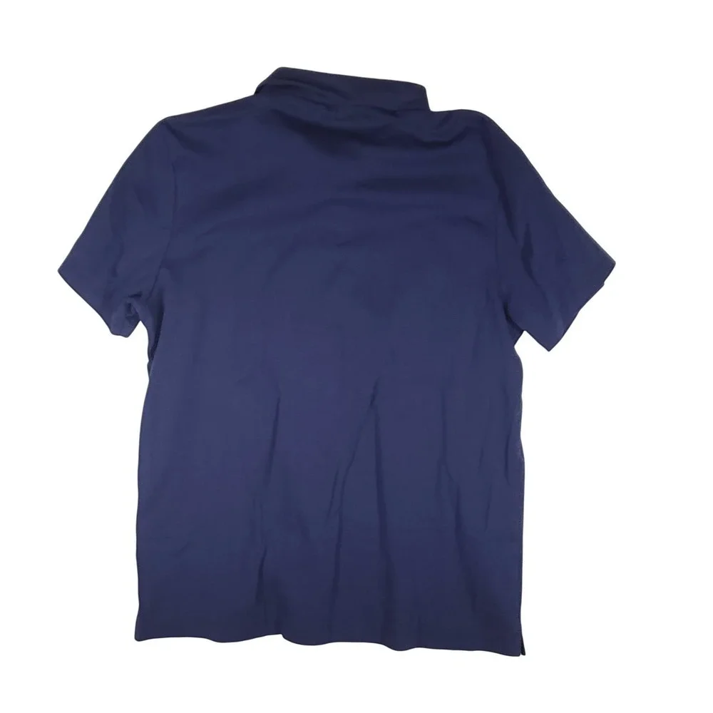 Banana Republic Polo Shirt Mens XL Blue Short Sleeve Cotton Embroidered Logo